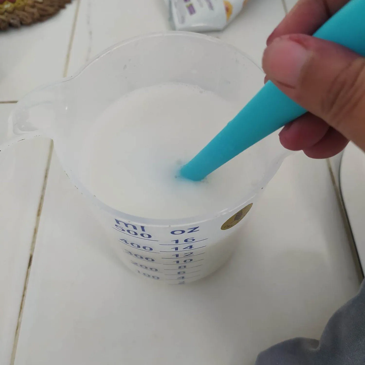 Step 5 Bubur Candil Pandan Taro
