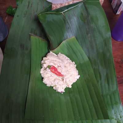 Step 5 Pepes Tahu Sehat