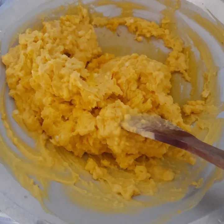 Step 5 Pais Waluh Pisang