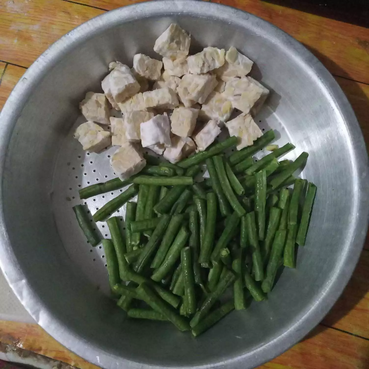 Step 1 Sayur Kuning Kacang Tempe