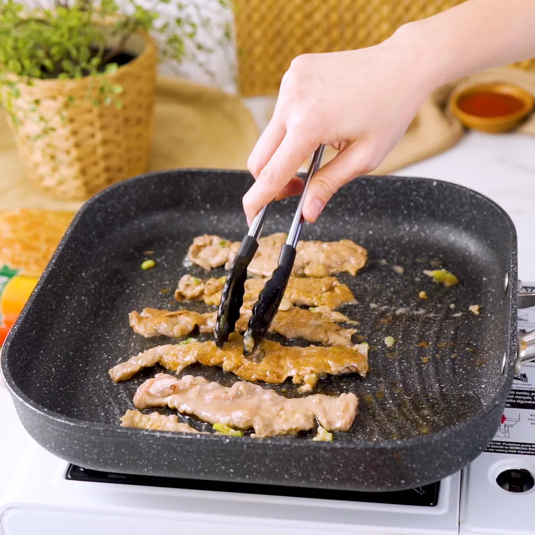 Step 3 Korean Grilled Beef Lettuce Wraps
