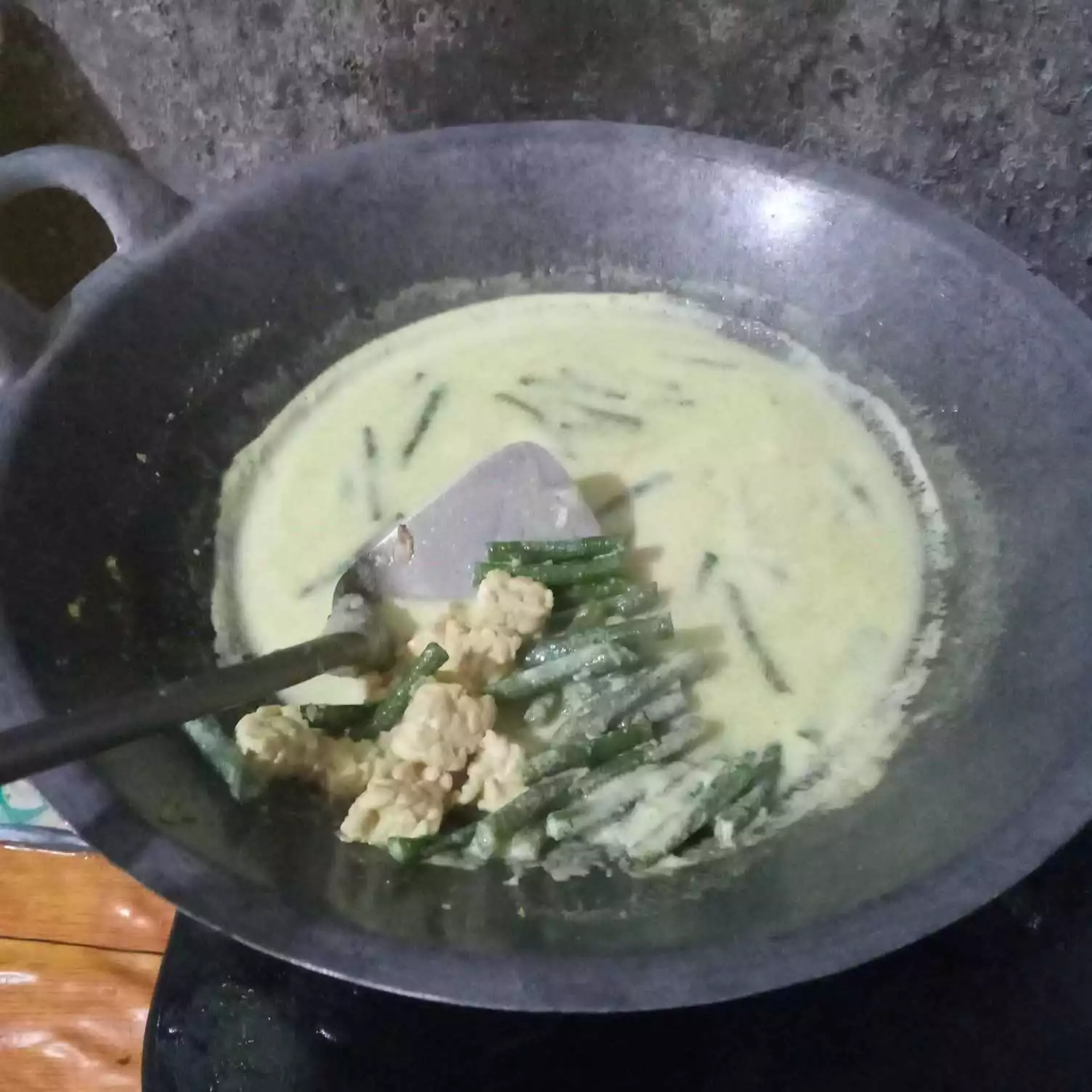 Step 6 Sayur Kuning Kacang Tempe