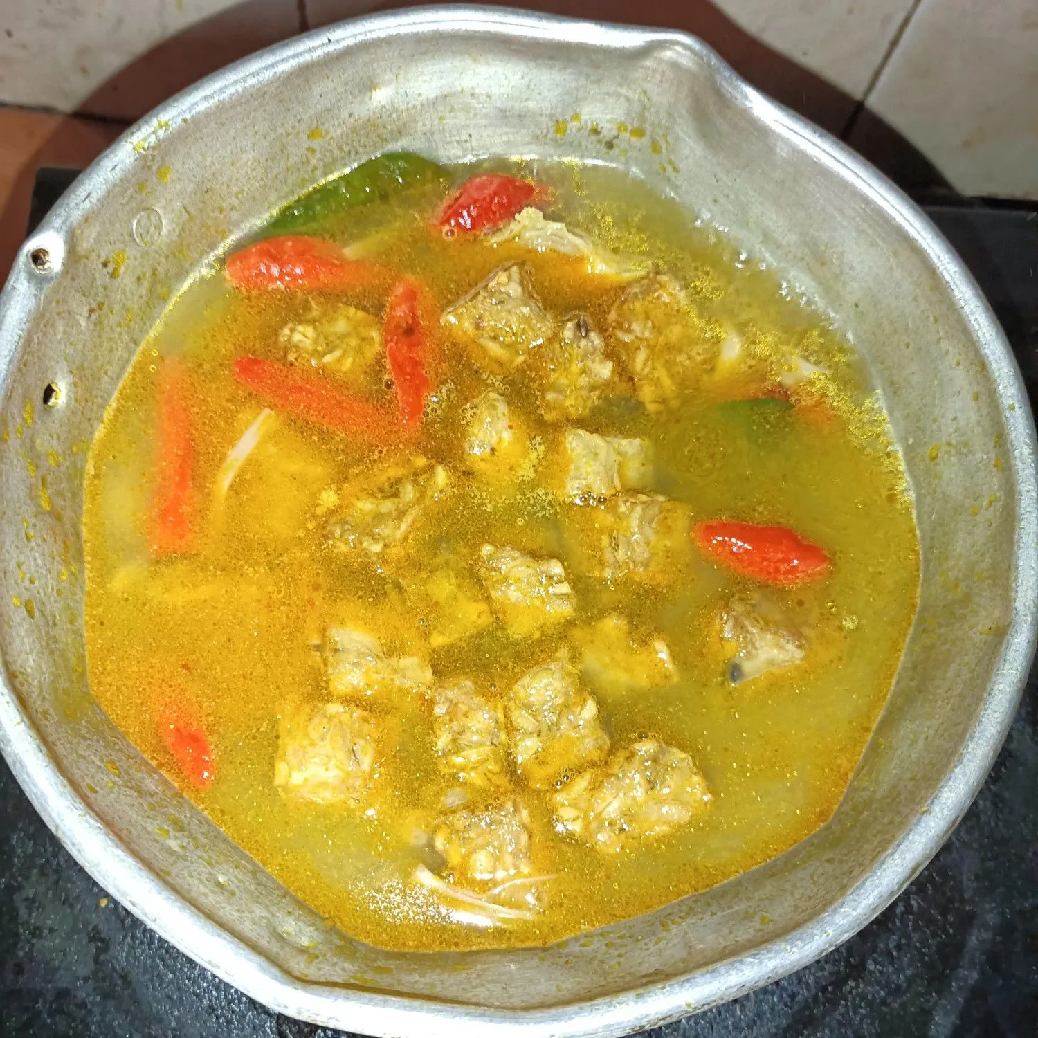 Step 4 Jangan Lombok Nangka Muda