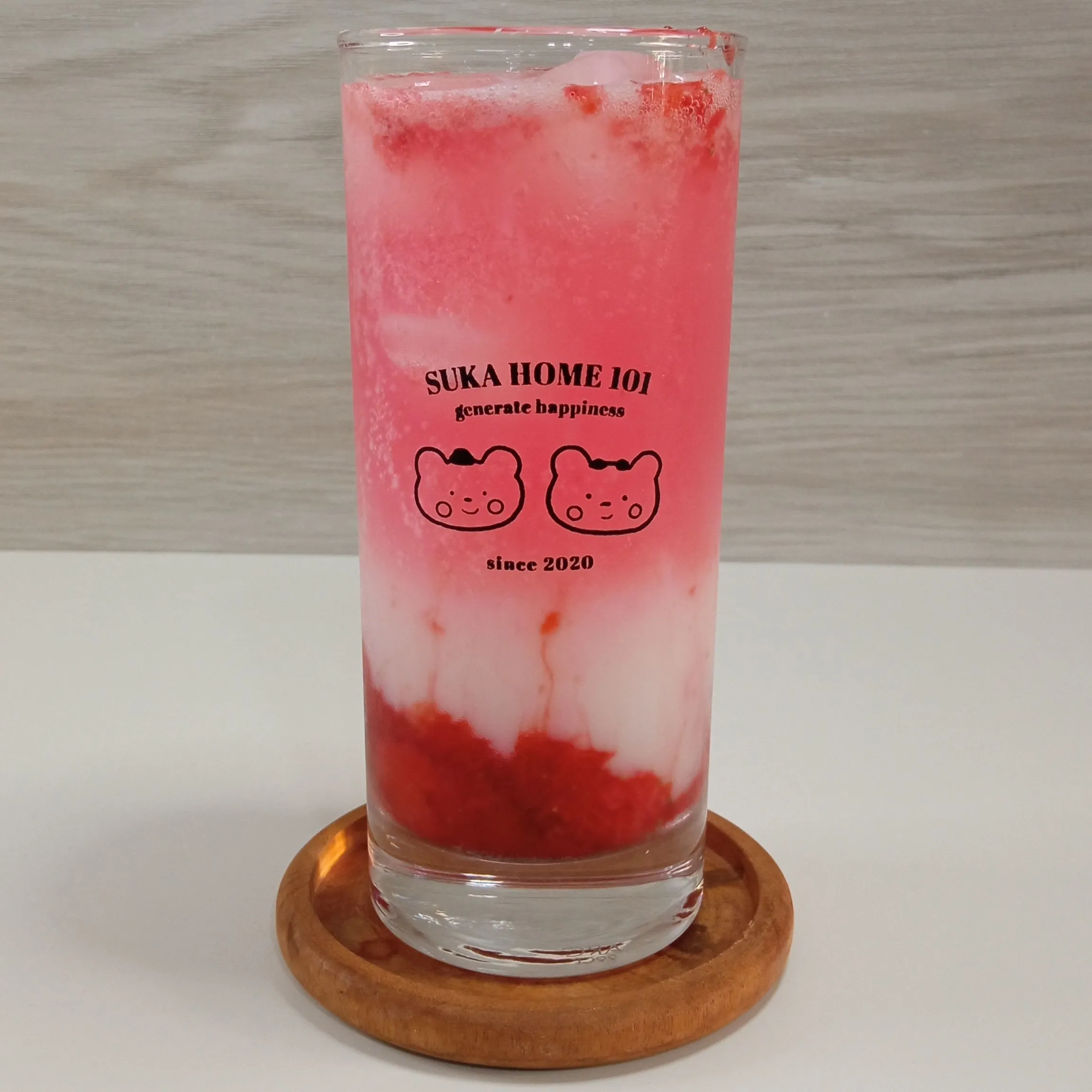 Step 5 Strawberry Yogurt Soda