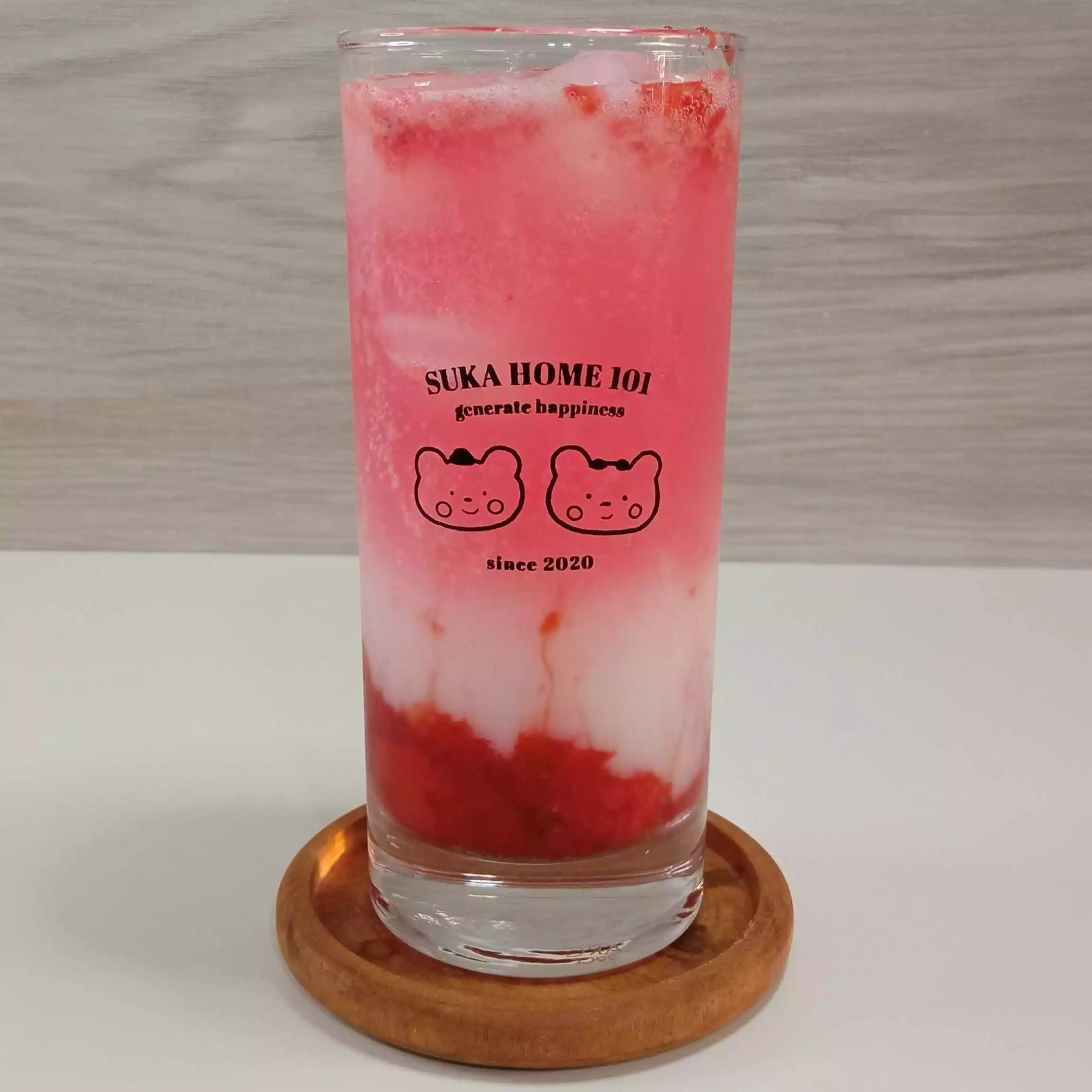 Step 5 Strawberry Yogurt Soda
