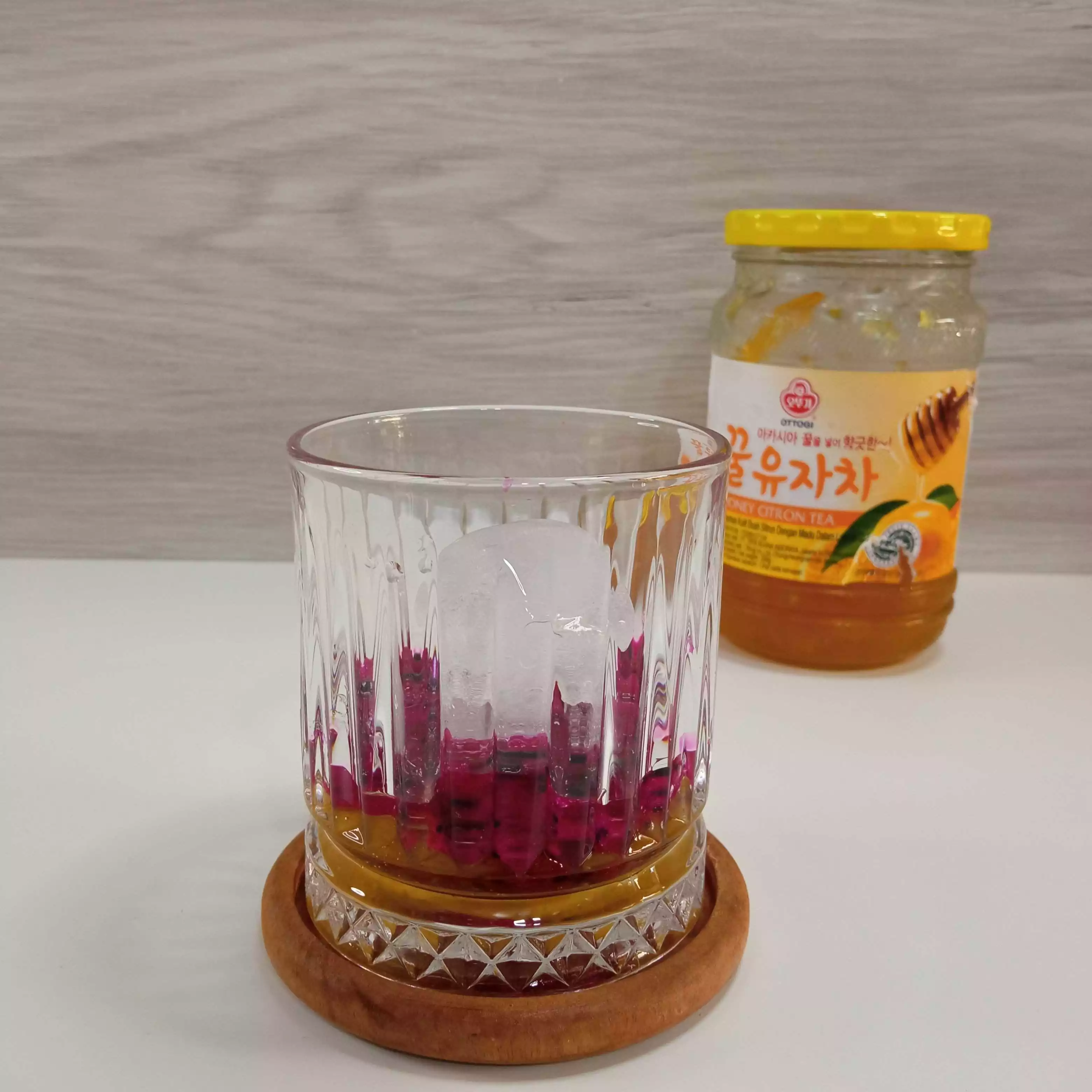 Step 3 Dragon Fruit Honey Citron Soda