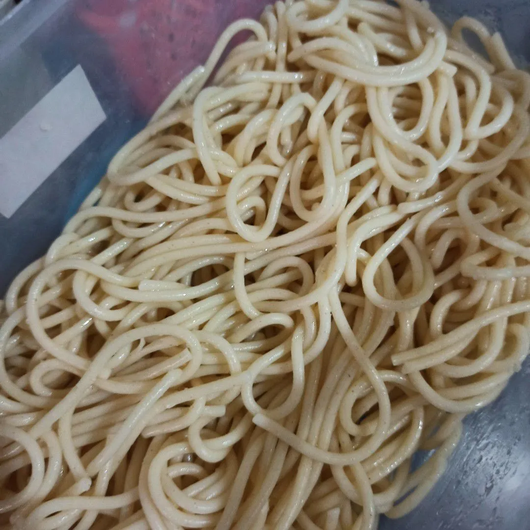 Step 1 Spaghetti Goreng Telur