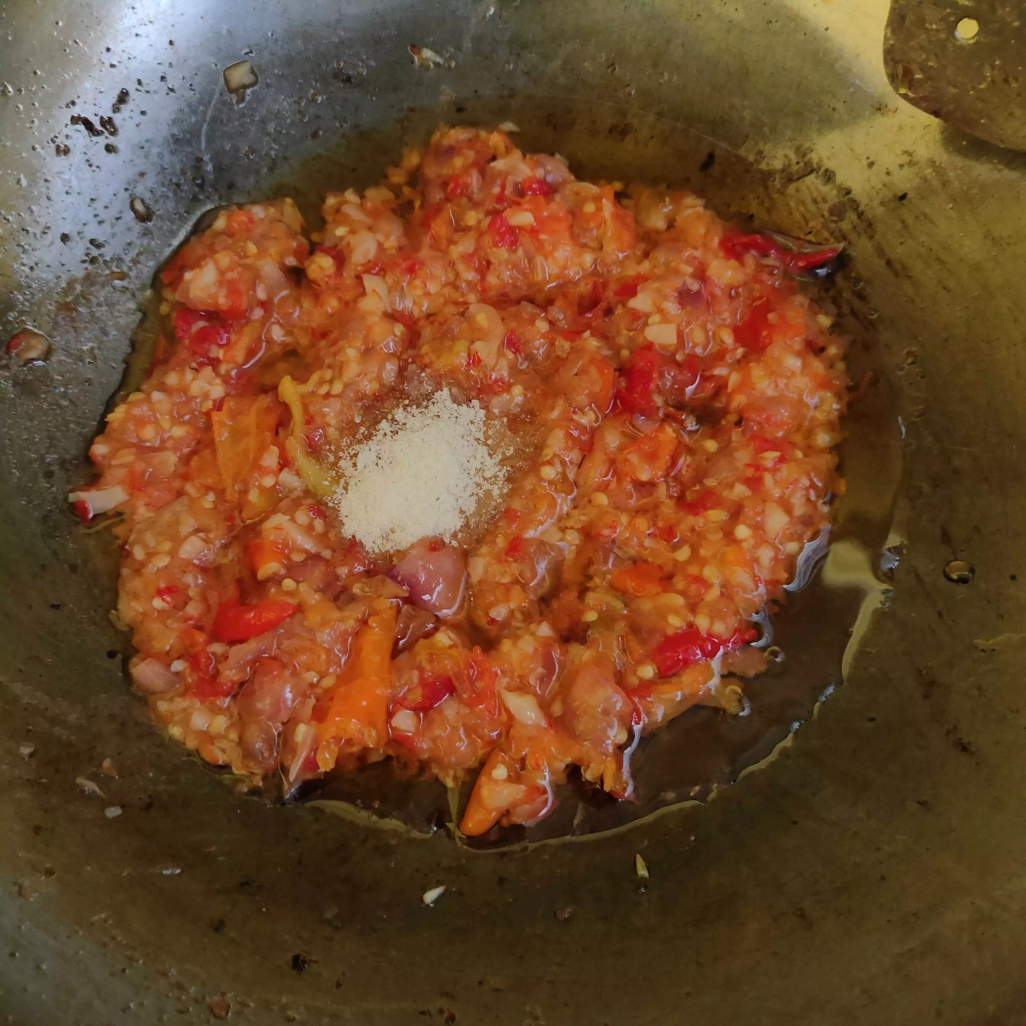 Step 4 Sambal Cumi