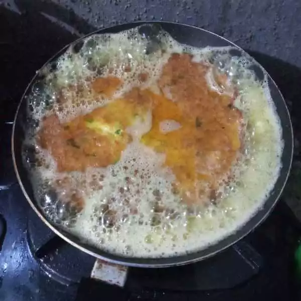 Step 6 Telur Dadar Kelapa Pedas