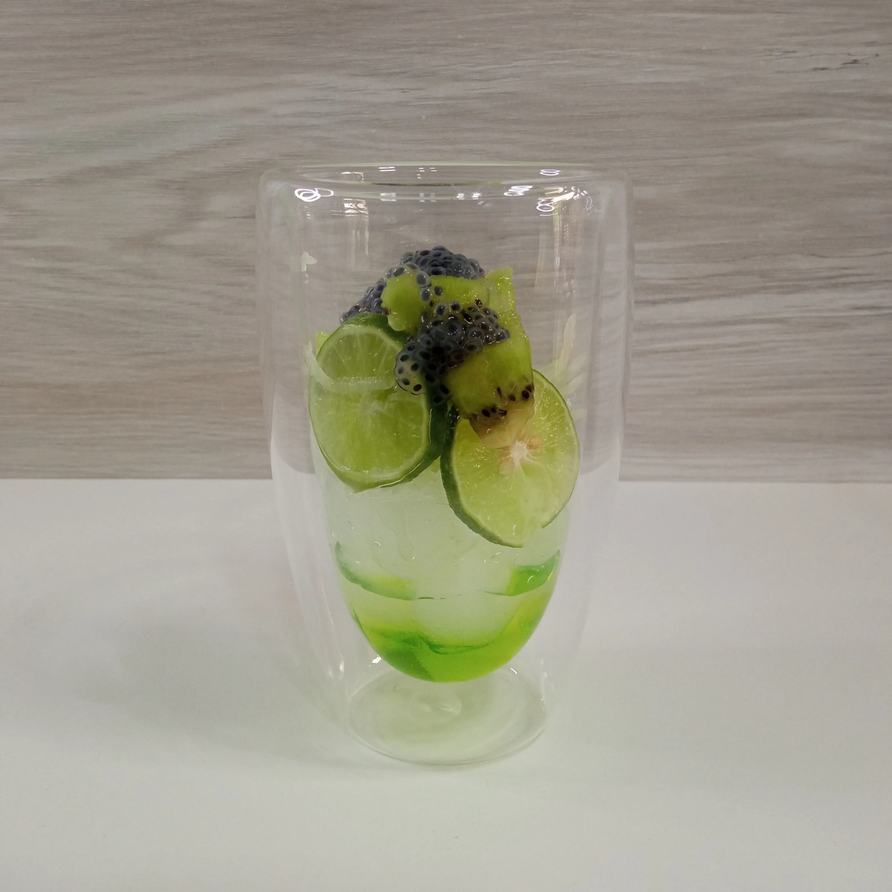 Step 4 Es Kiwi Timun Serut