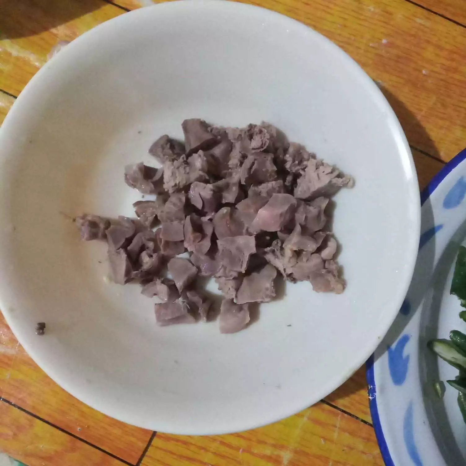 Step 1 Oseng Kacang Panjang Hati Ampela