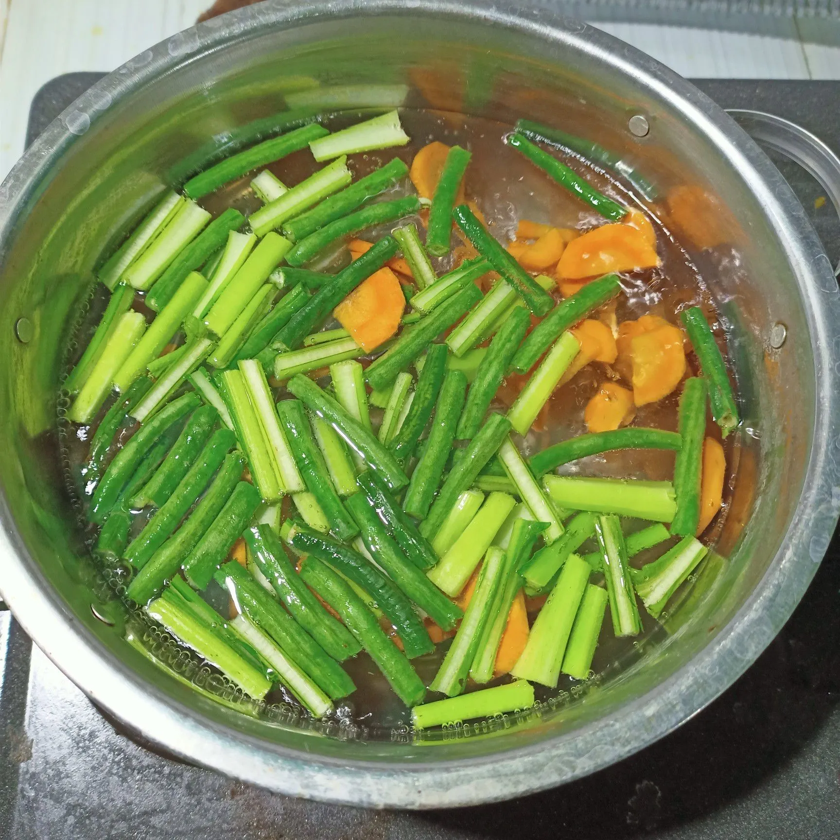 Step 2 Sayur Bobor Segar