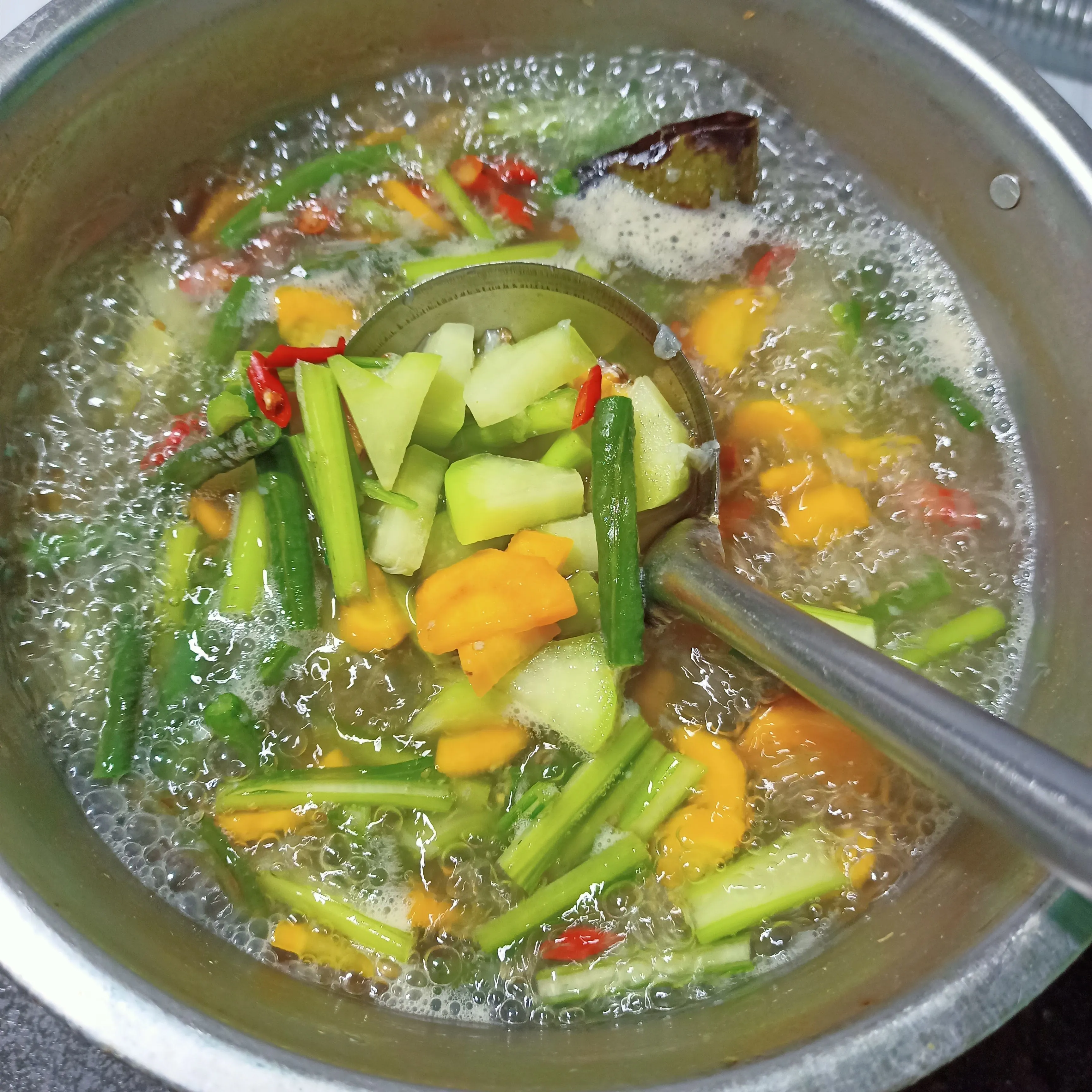 Step 3 Sayur Bobor Segar
