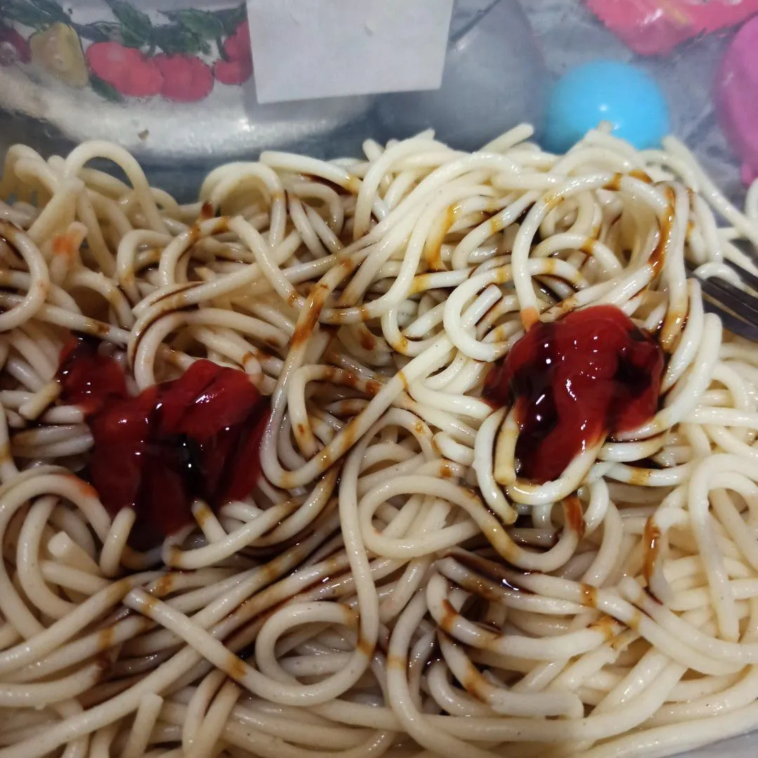 Step 2 Spaghetti Goreng Telur