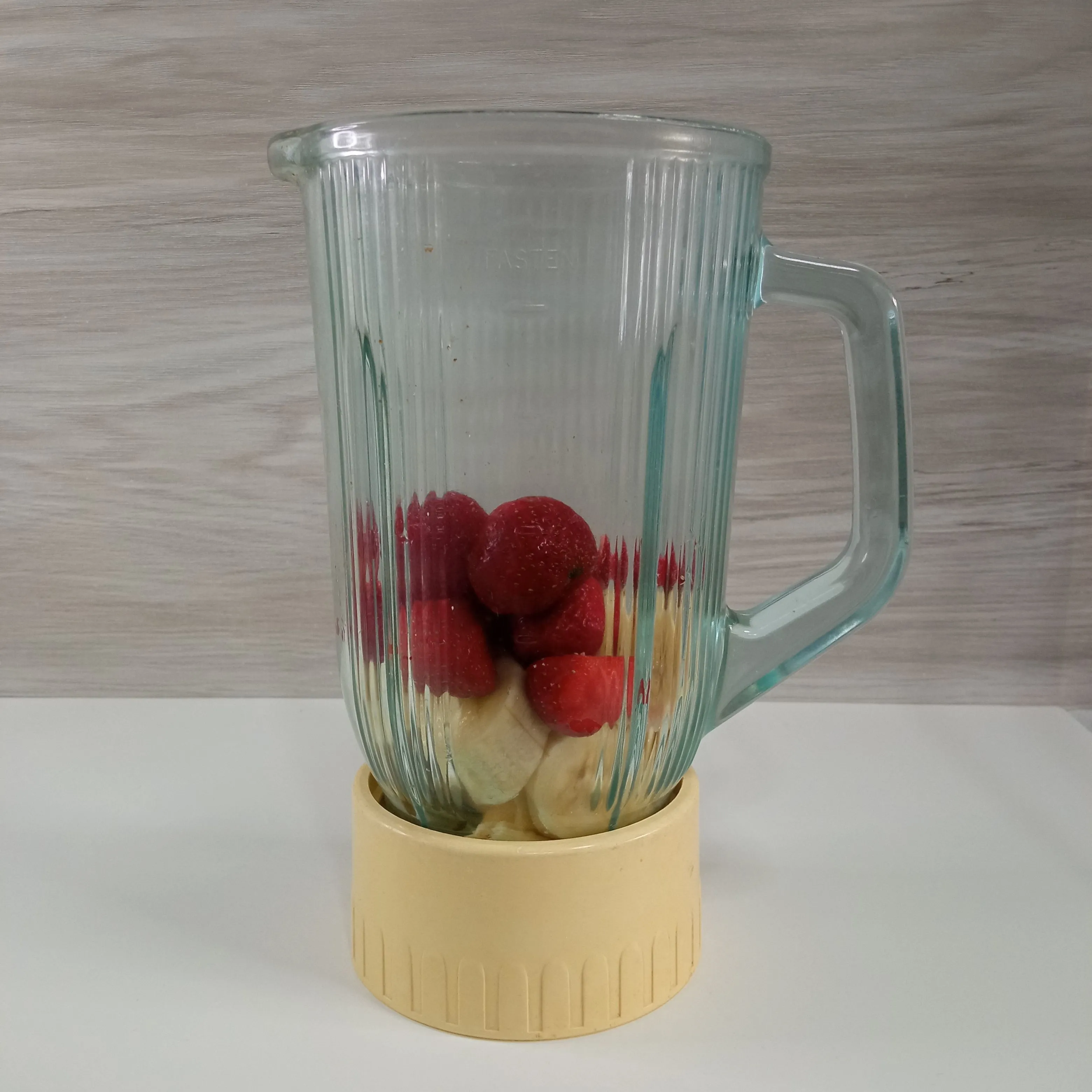 Step 1 Banana Strawberry Smoothies