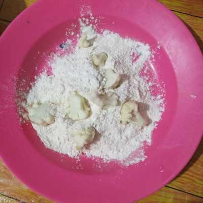 Step 3 Kembang Kol Goreng Crispy