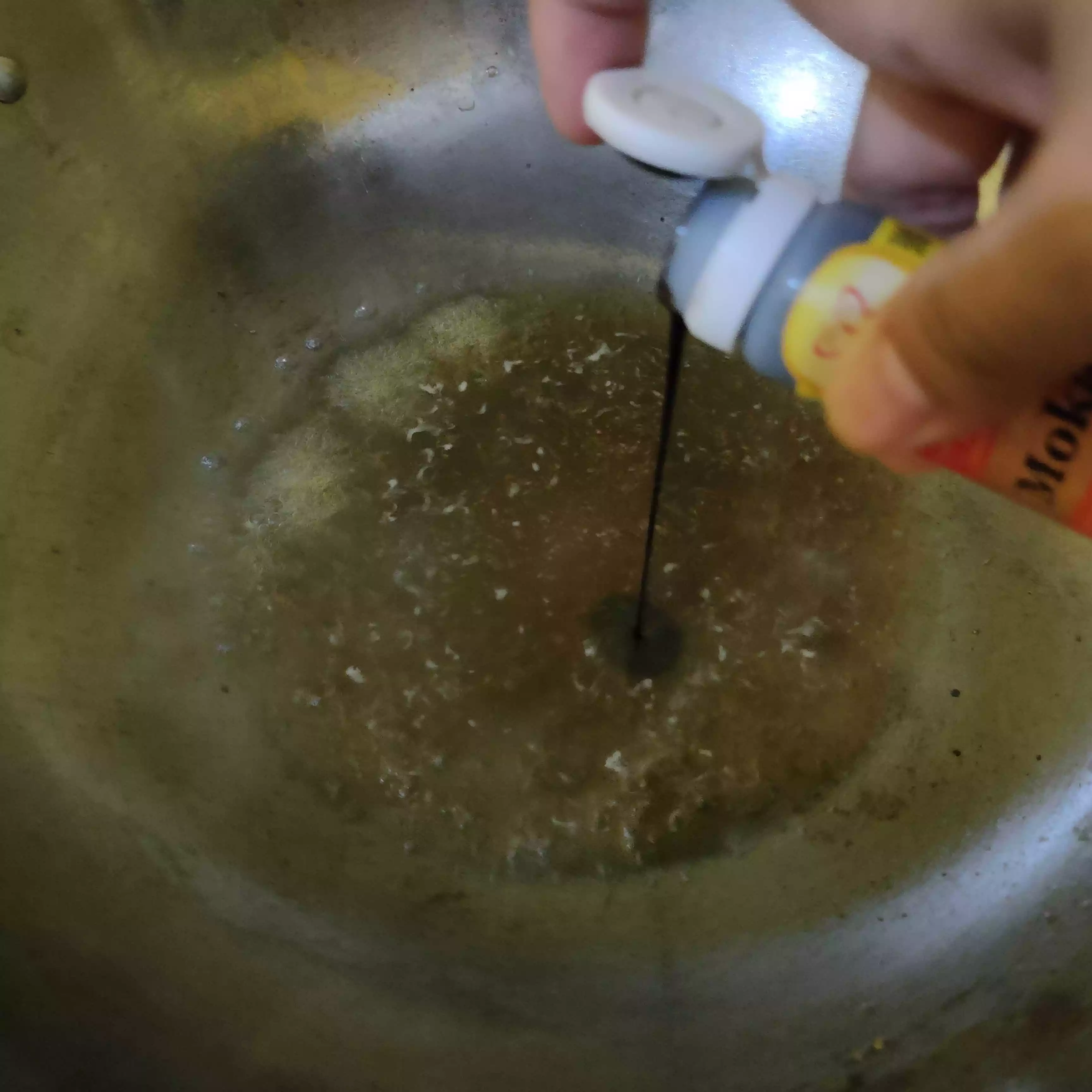 Step 4 Pisang Karamel Moka