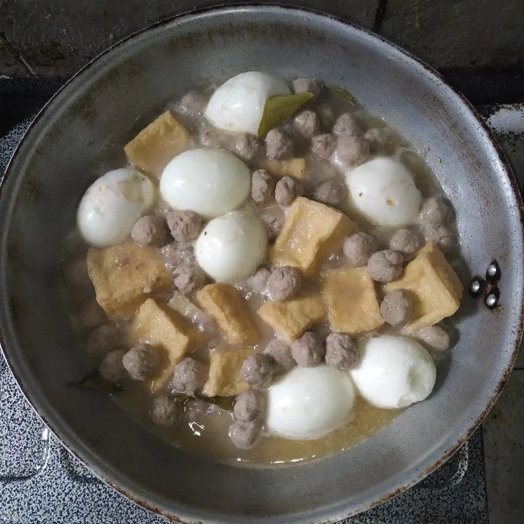 Step 5 Terik Sapi Tahu Telur