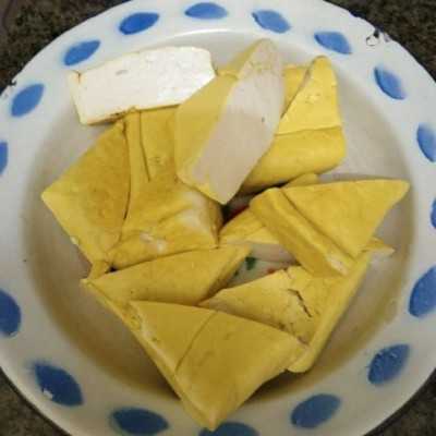 Step 3 Tahu Goreng Isi Ayam