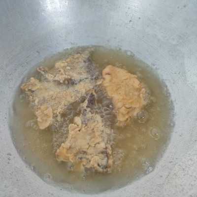 Step 6 Paru Goreng Kriwil