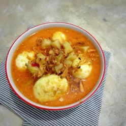 opor telur kentang