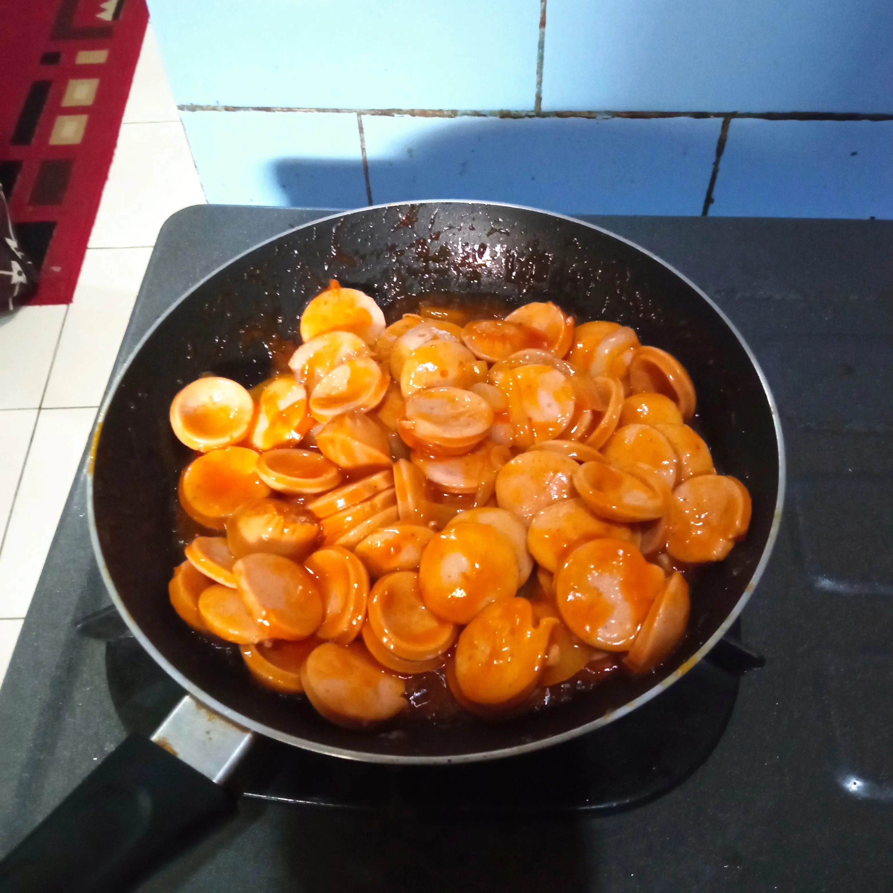 Step 4 Tumis Sosis