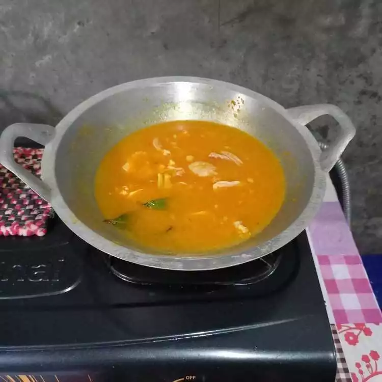 Step 4 Tengkleng Ayam Pedas