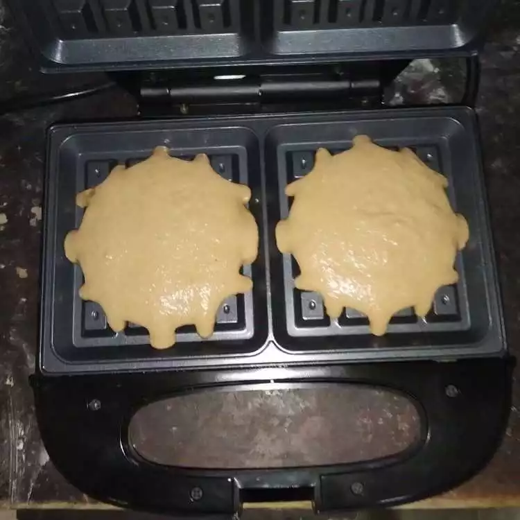 Step 4 Oatmeal Waffle
