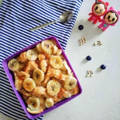 Bread Choco Banana Pudding