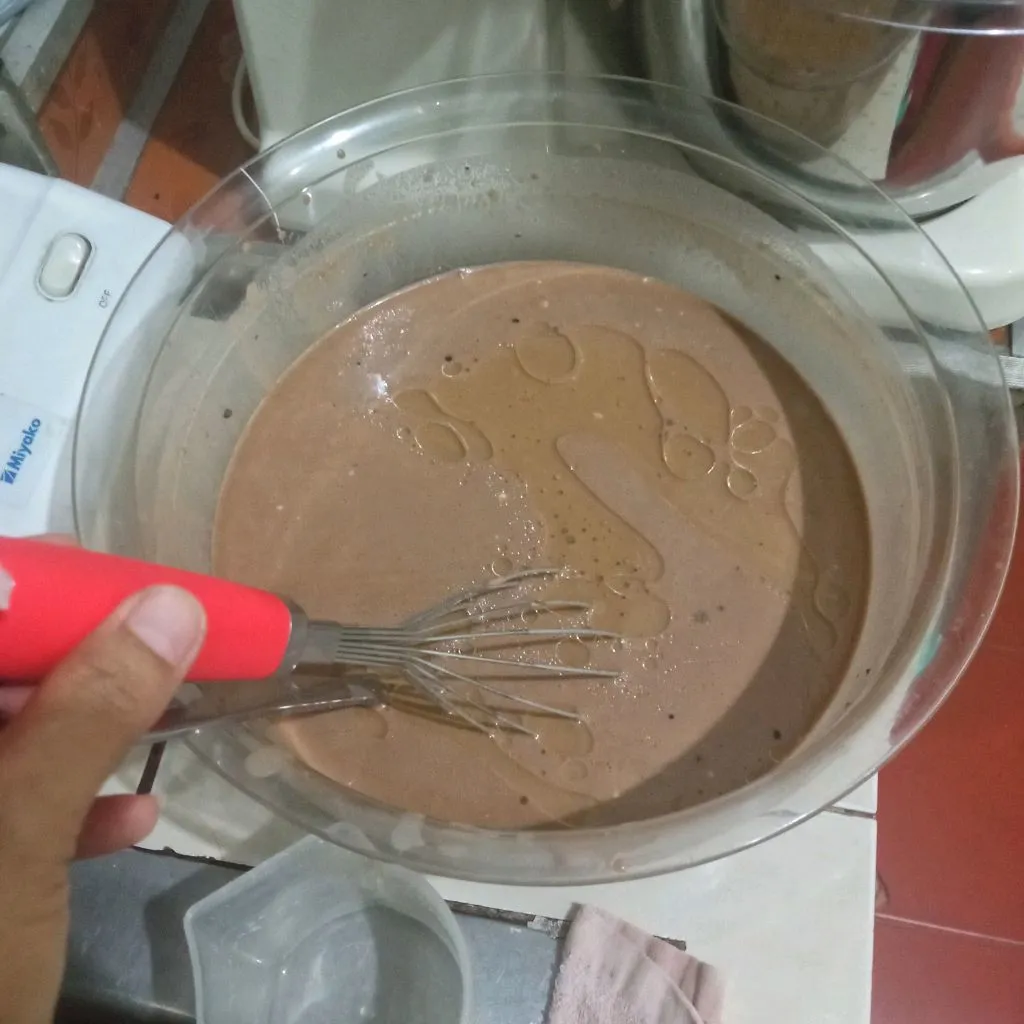 Step 5 Dadar Gulung Pisang Coklat