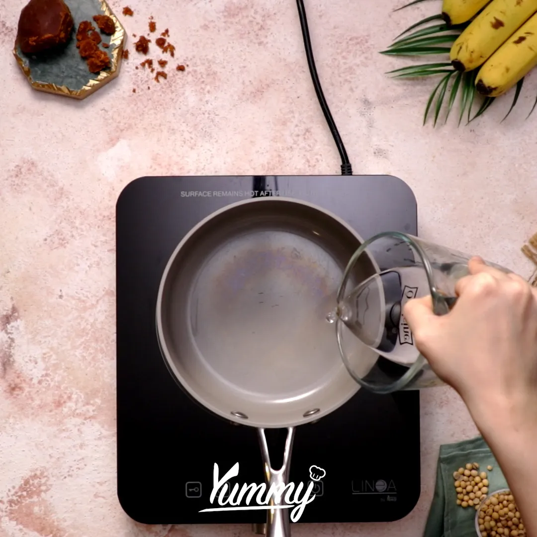 Step 4 Es Krim Kolak Pisang Vegan