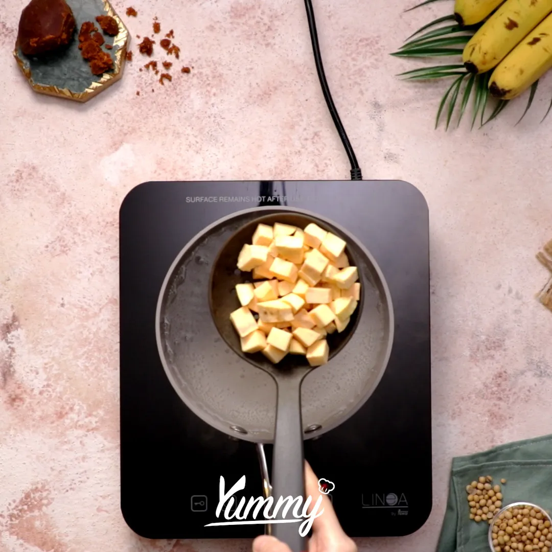 Step 3 Es Krim Kolak Pisang Vegan