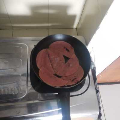 Step 1 Roti Telur Lipat ala Korea