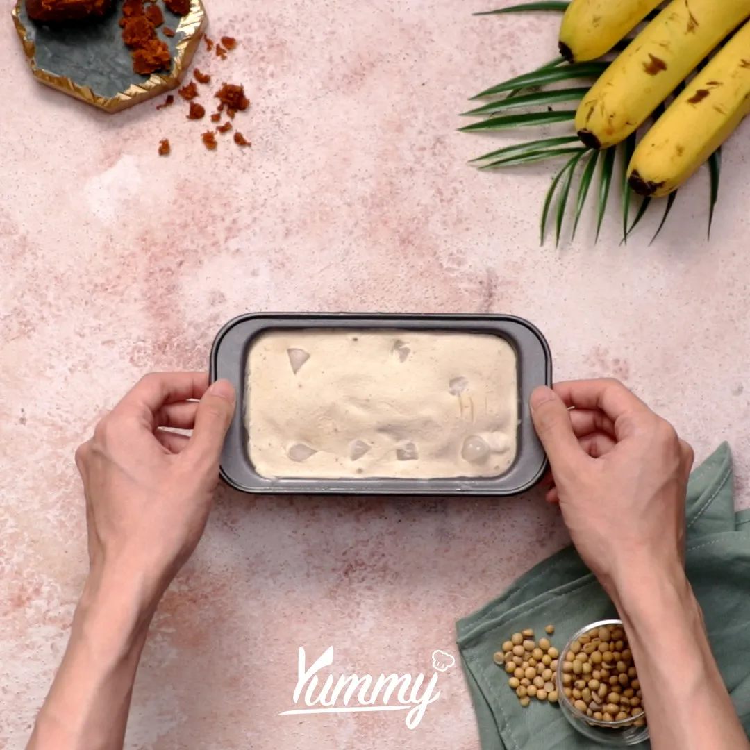 Step 5 Es Krim Kolak Pisang Vegan