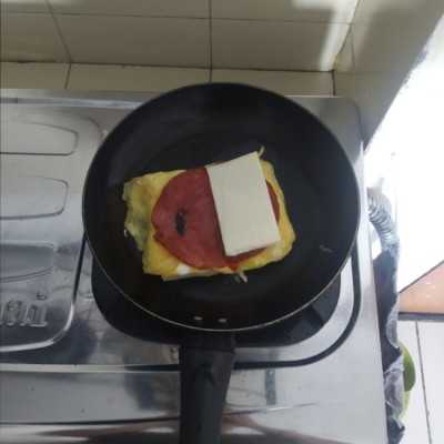 Step 4 Roti Telur Lipat ala Korea