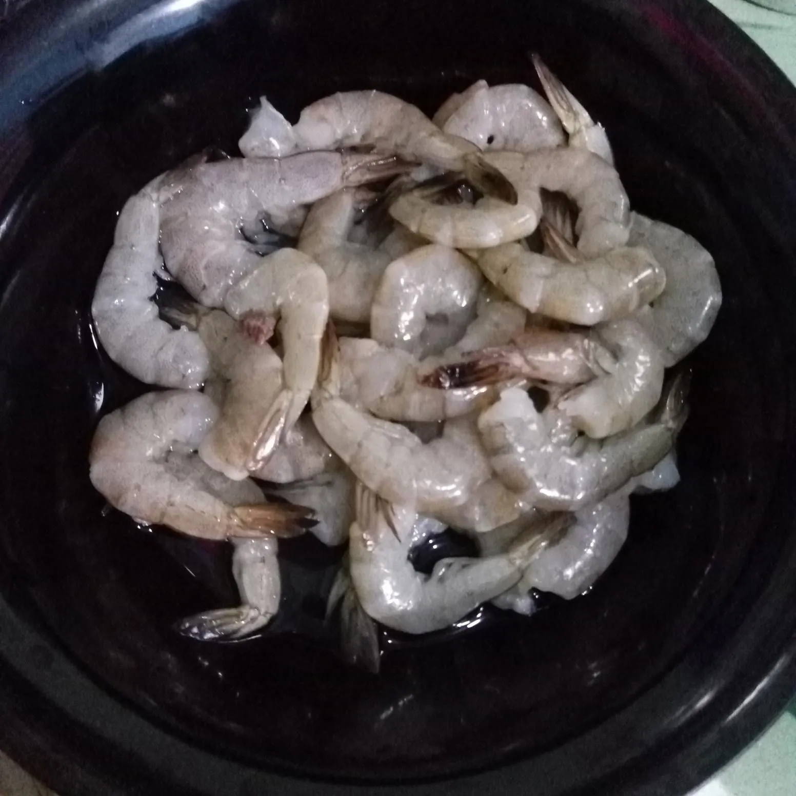 Step 1 Bakmi Goreng Udang