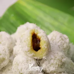 Klepon Ubi Isi Kurma