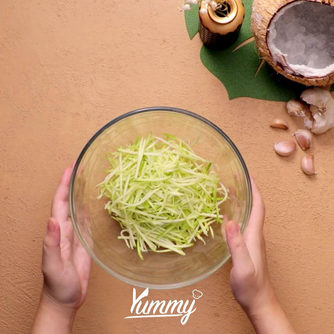 Step 3 Urap-Urap Semanggi Ikan Asin