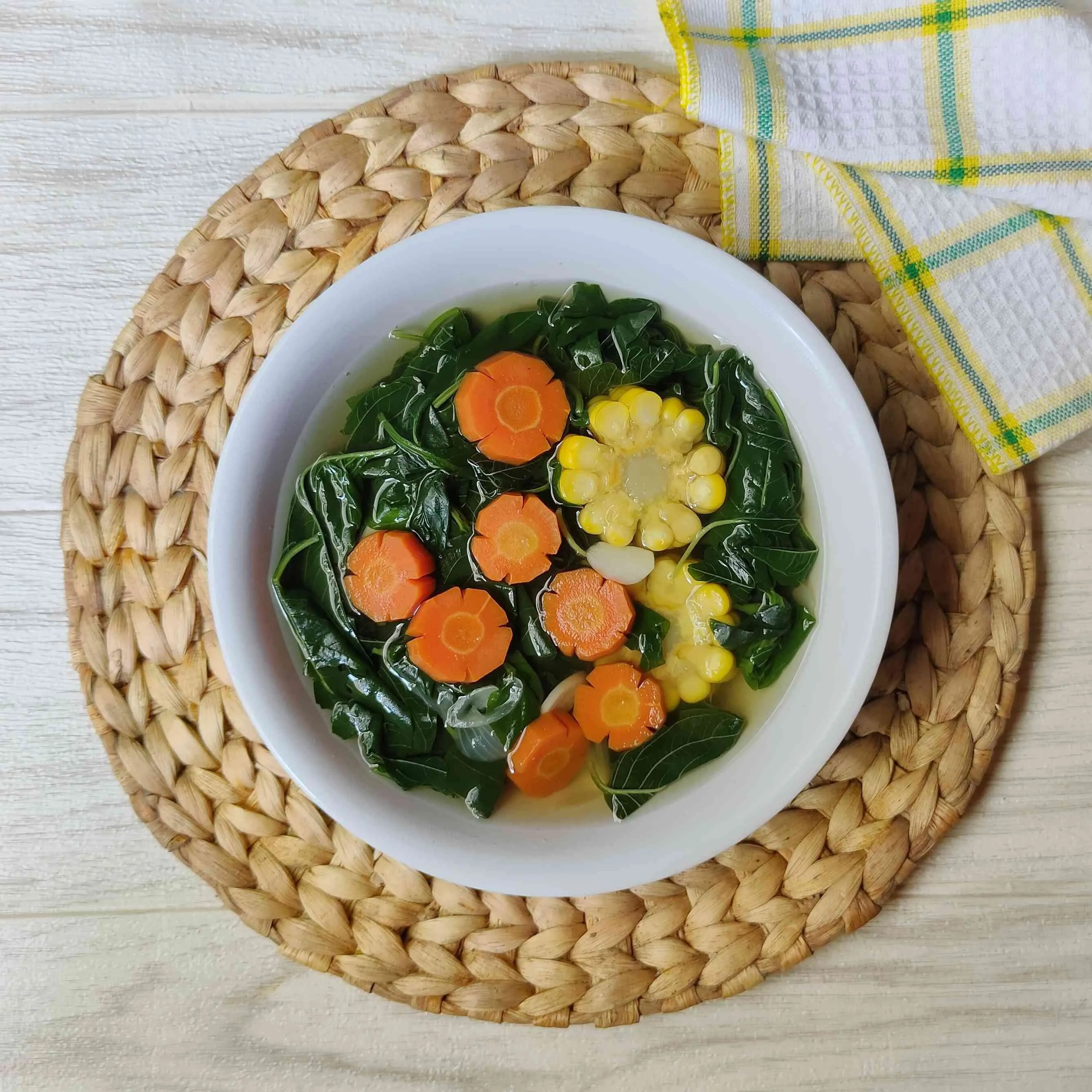 Sayur Bening Bayam Simple Masakan Indonesia