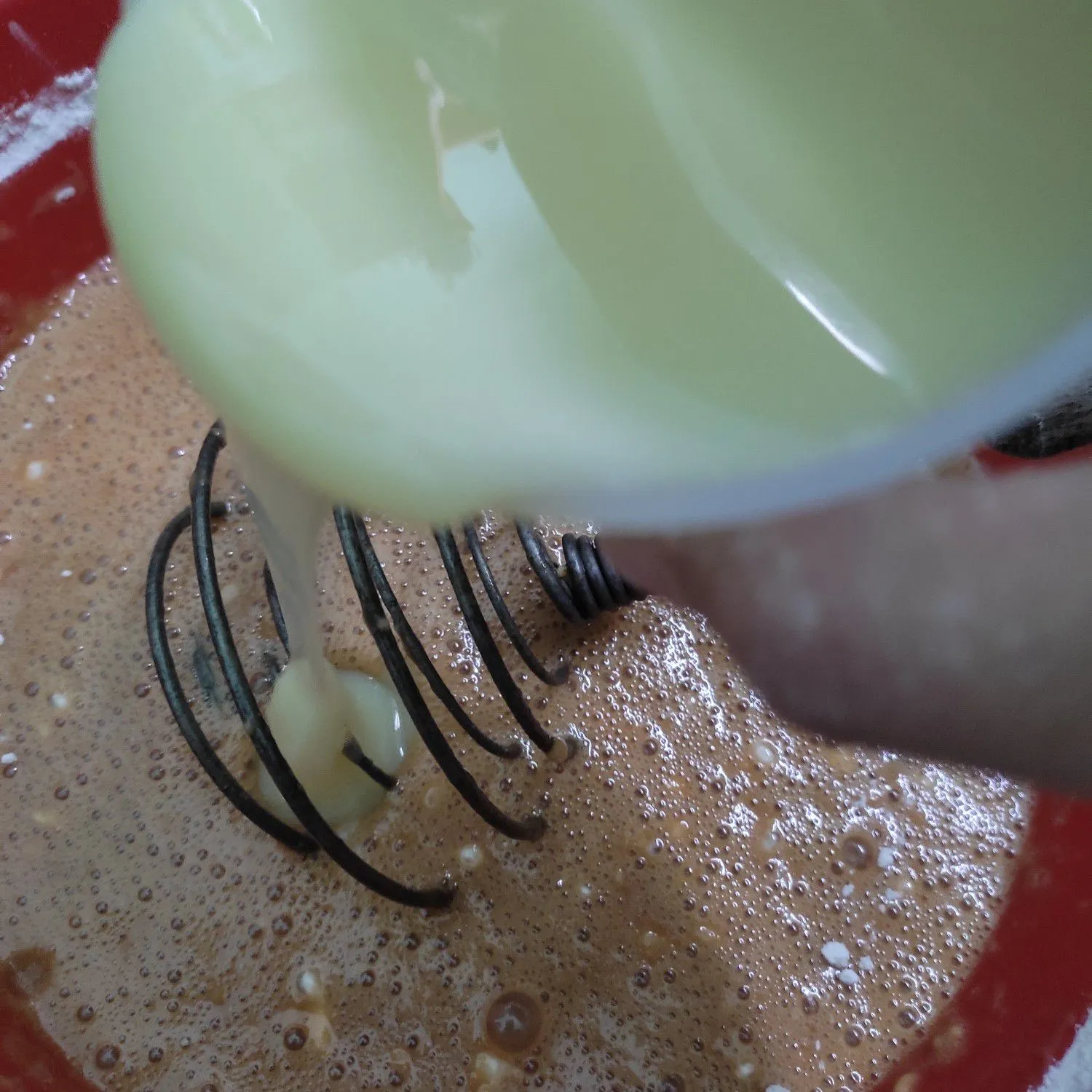 Step 4 Bolu Karamel Sarang Semut