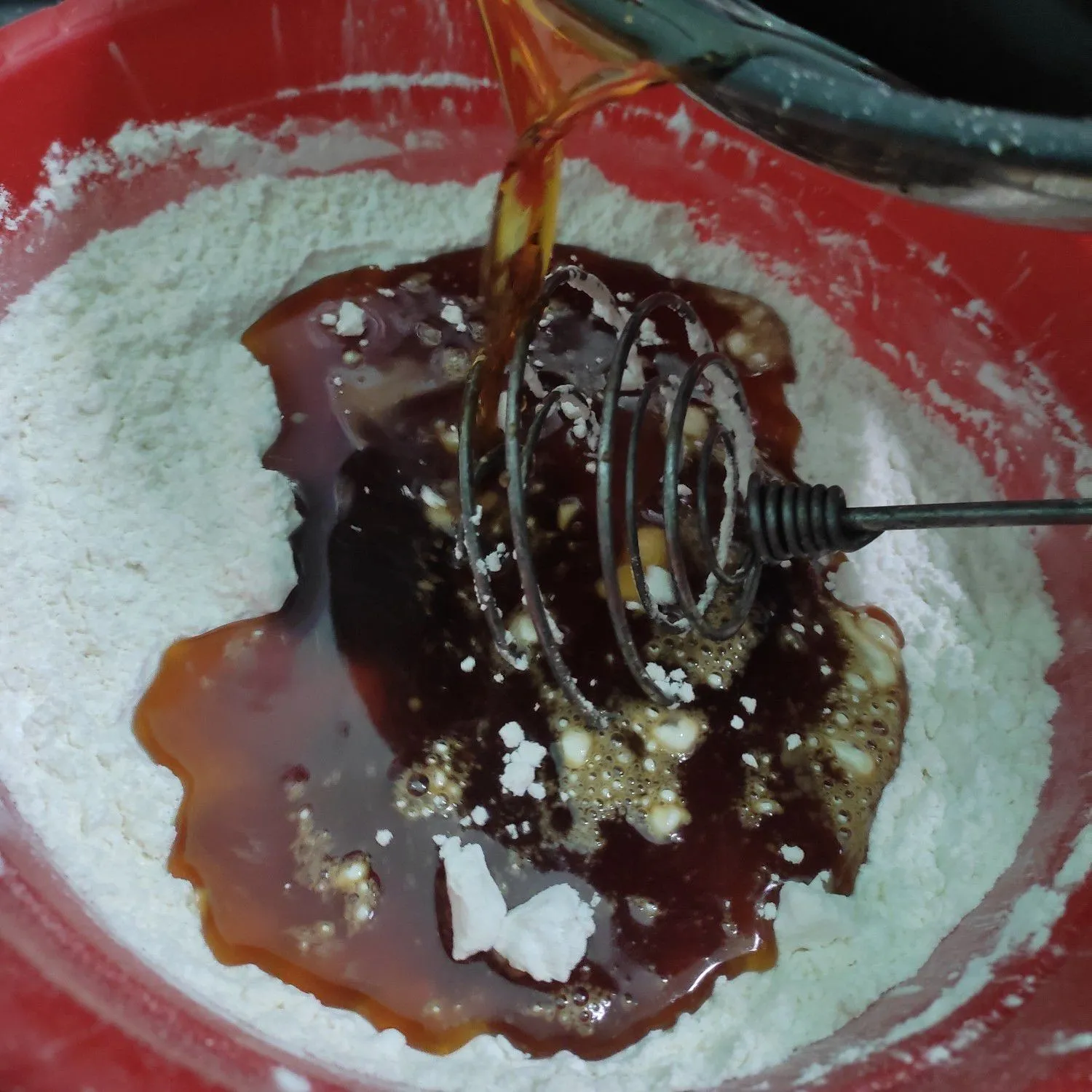 Step 3 Bolu Karamel Sarang Semut