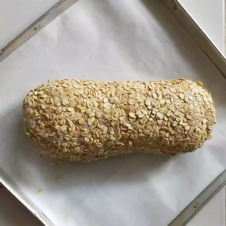 Step 7 Roti Gandum Oatmeal
