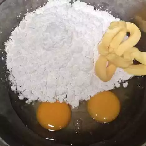 Step 1 Telur Gabus Tanpa Keju