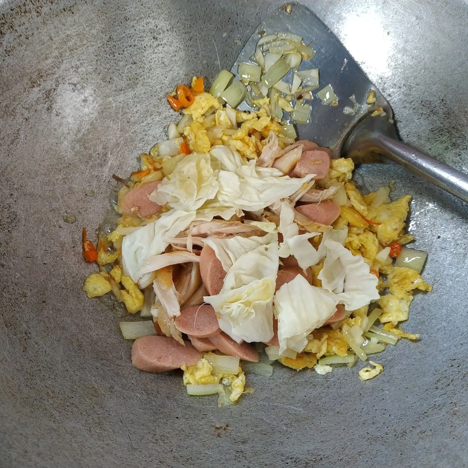 Step 4 Nasi Gila