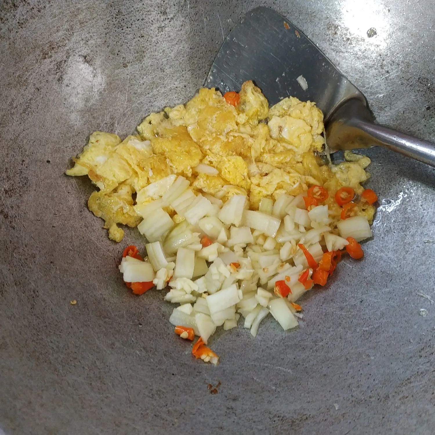Step 3 Nasi Gila