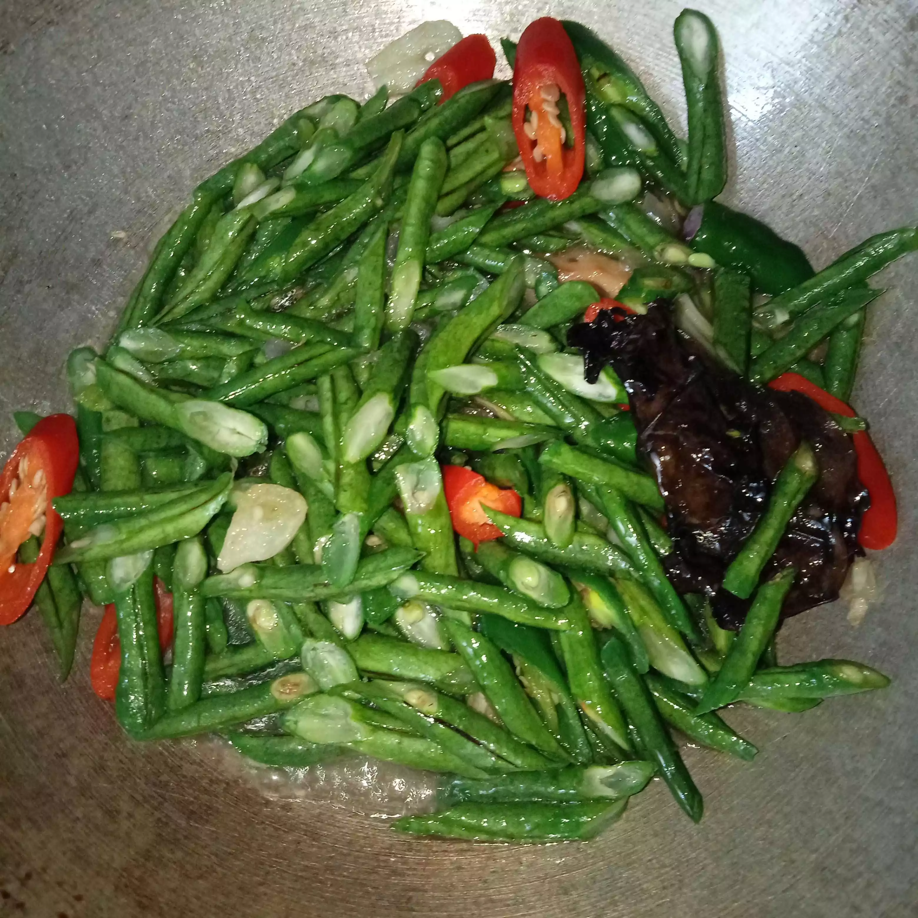 Step 5 Oseng Tempe Kacang Panjang