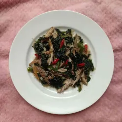 Tumis Tongkol daun pepaya