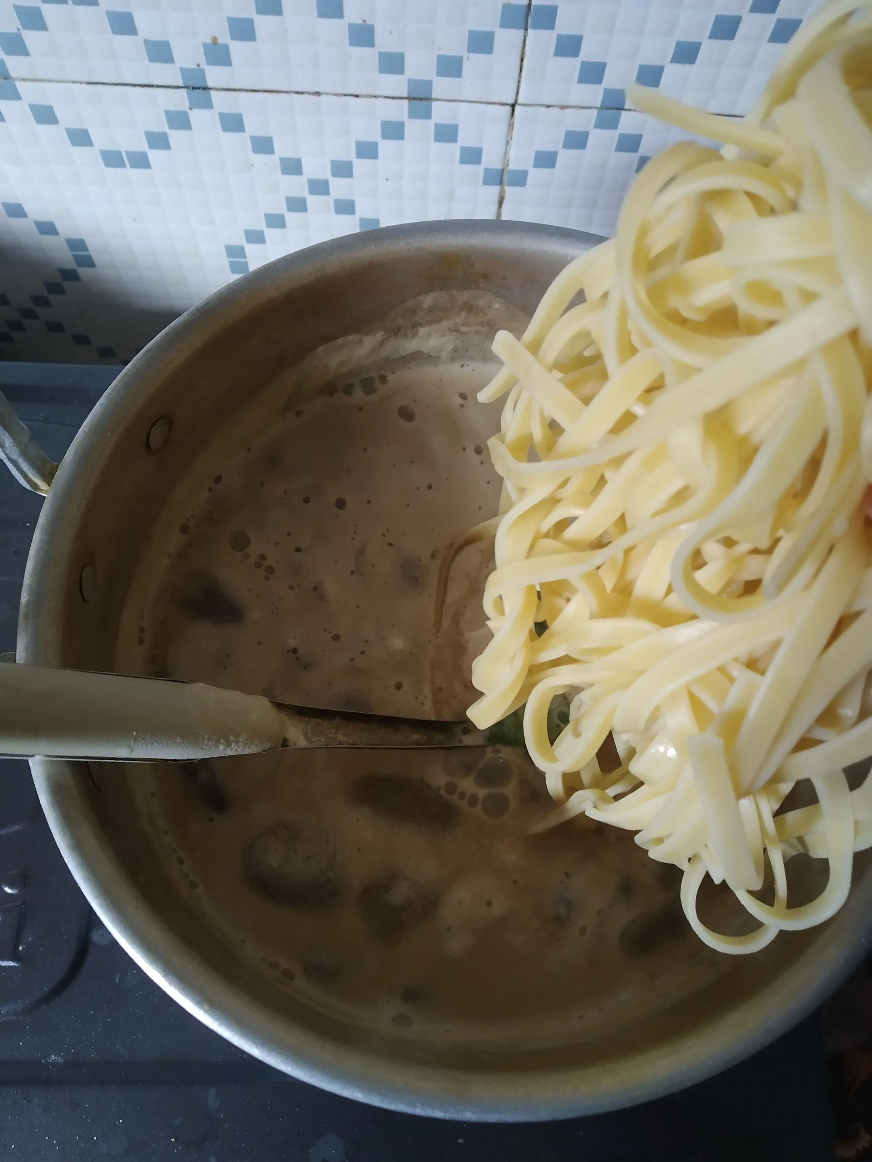 Step 4 Kolak Fettuccine