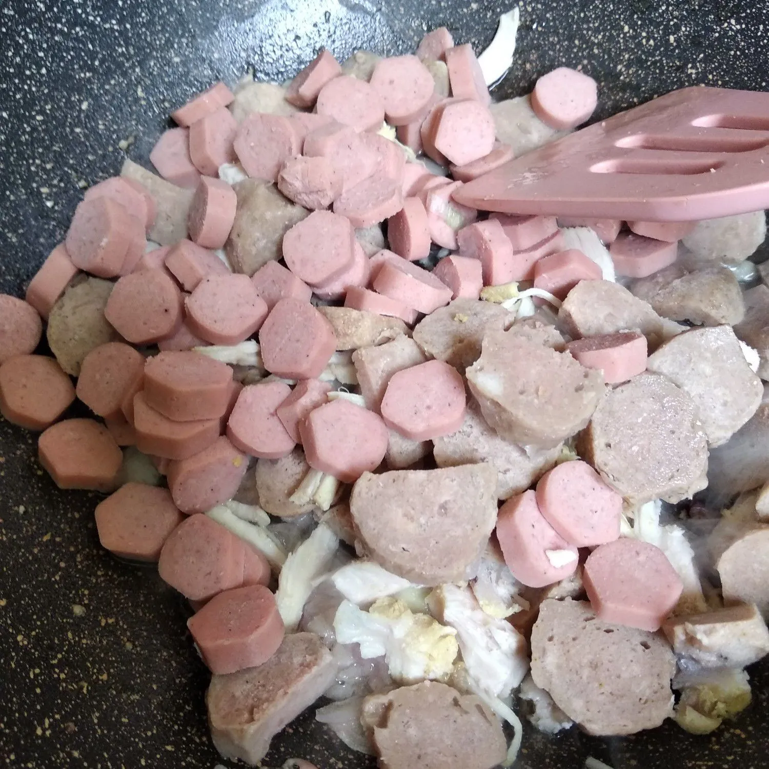 Step 3 Nasi Gila