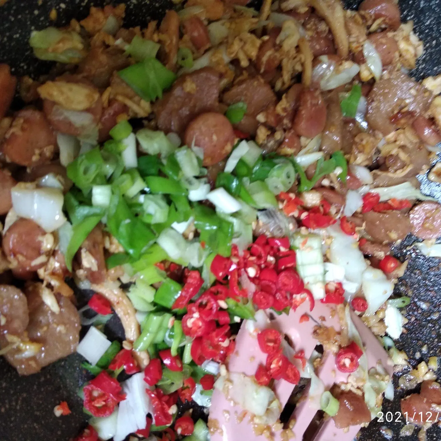 Step 7 Nasi Gila